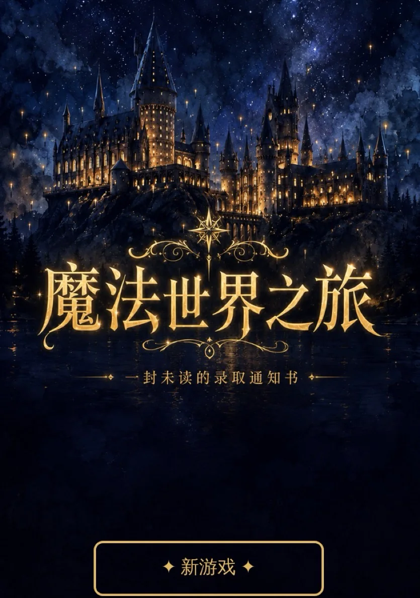 霍格沃兹模拟器（免费版）灵光app 中打开可全屏玩封面